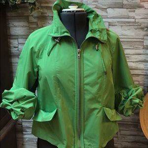 Chico’s Lime tulip jacket
